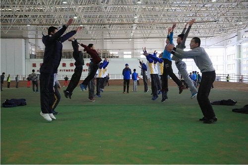 青海省中长跑、竞走项目冬季训练营开营