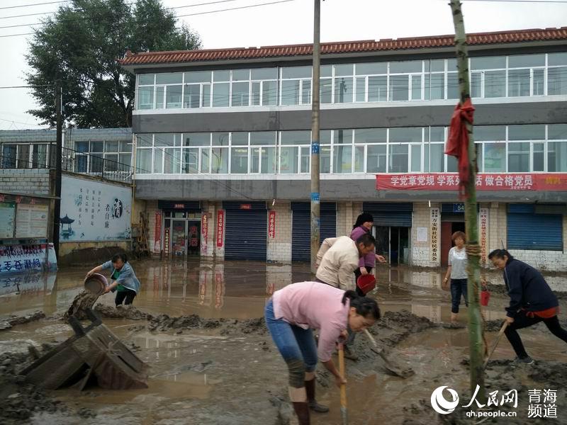 西宁市湟源县发生强降雨 局部最大降雨达68毫