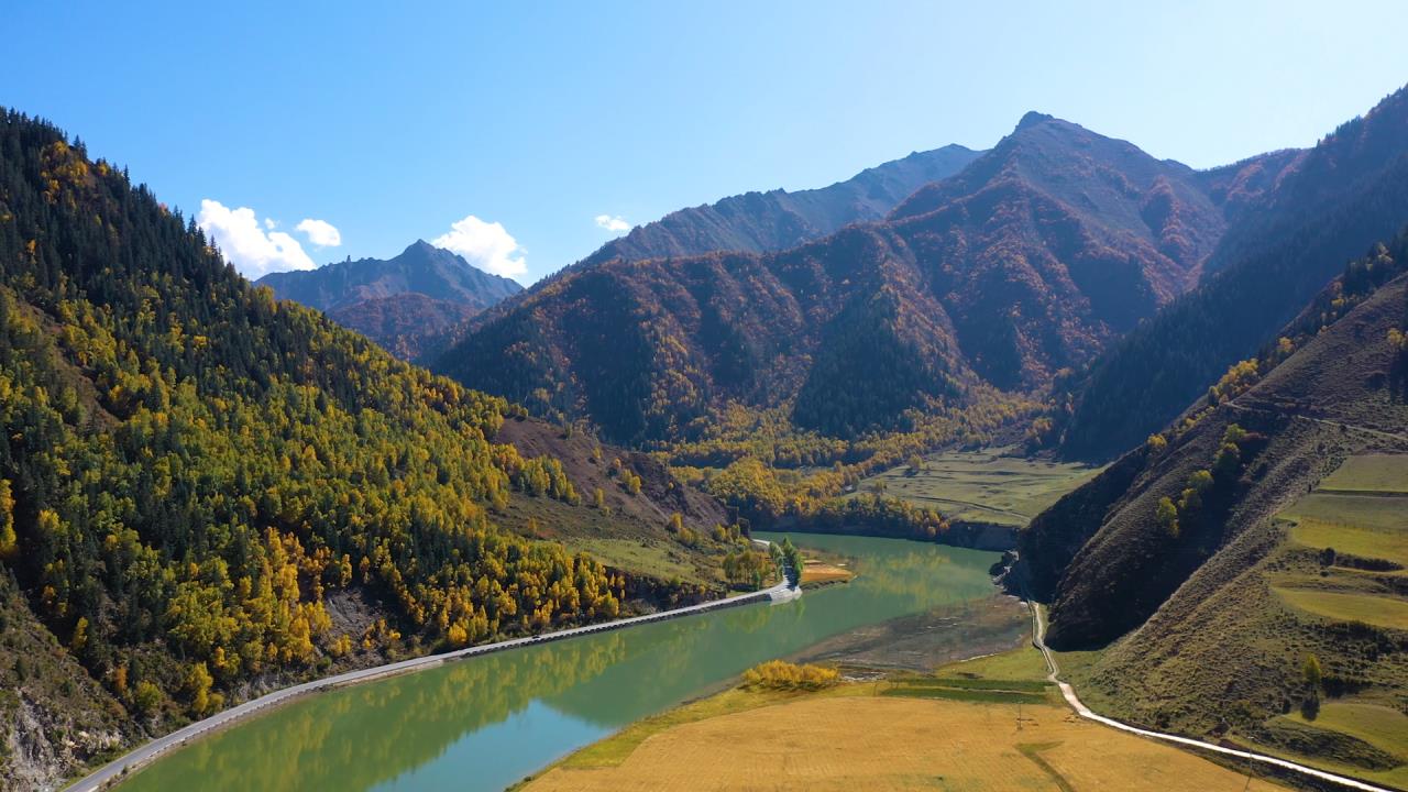 仙米国家森林公园的秋景。韩宇翔摄