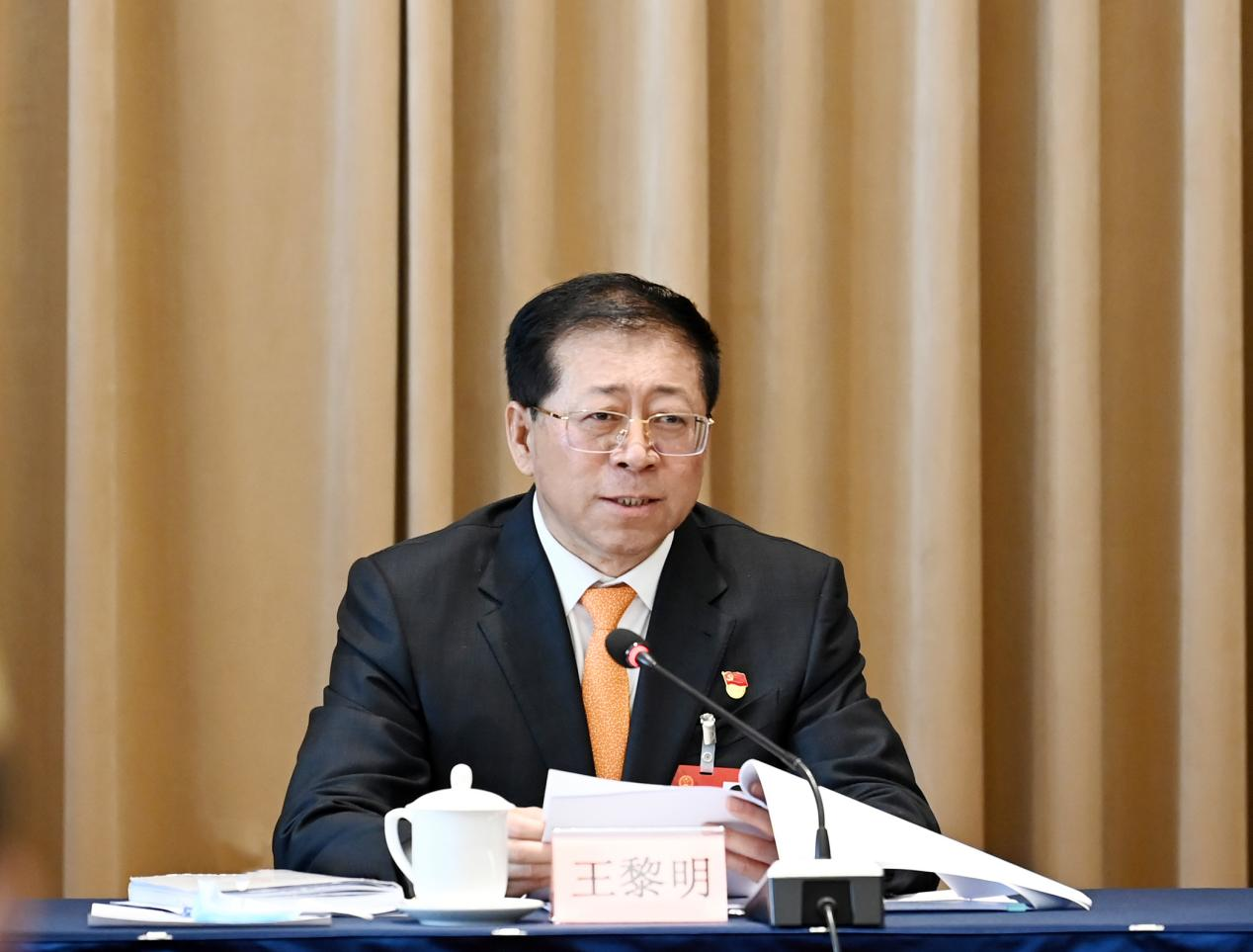 王黎明代表：以法治引领规范助推青海高质量发展