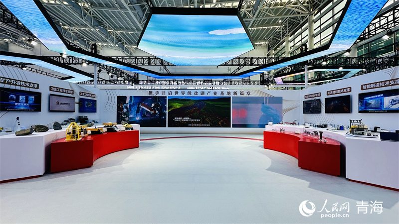 探馆第26届青洽会。刘沛然摄