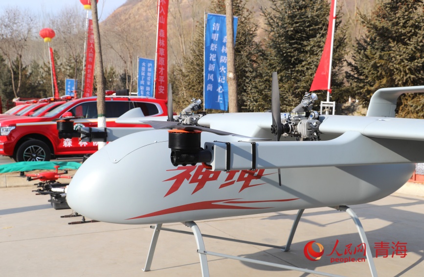 防滅火設備展示。人民網記者 甘海瓊攝