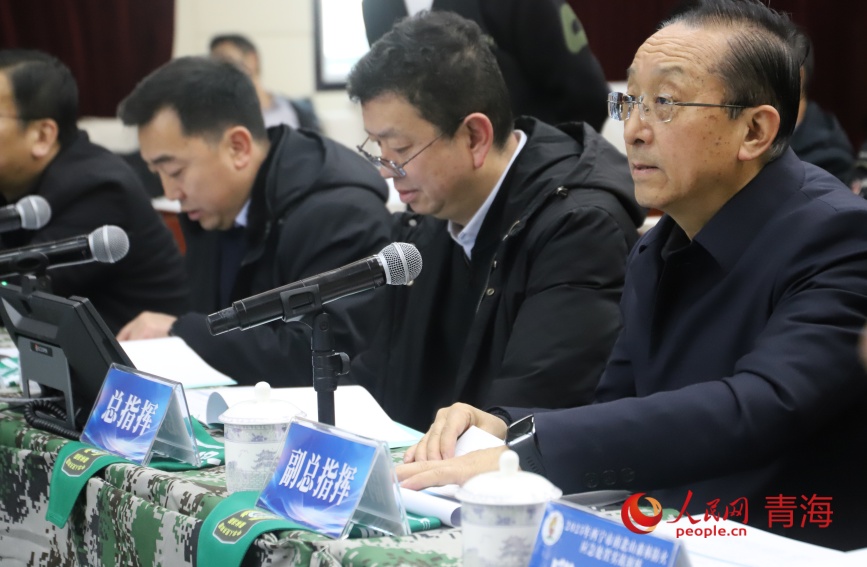 桌面推演現場。人民網記者 甘海瓊攝