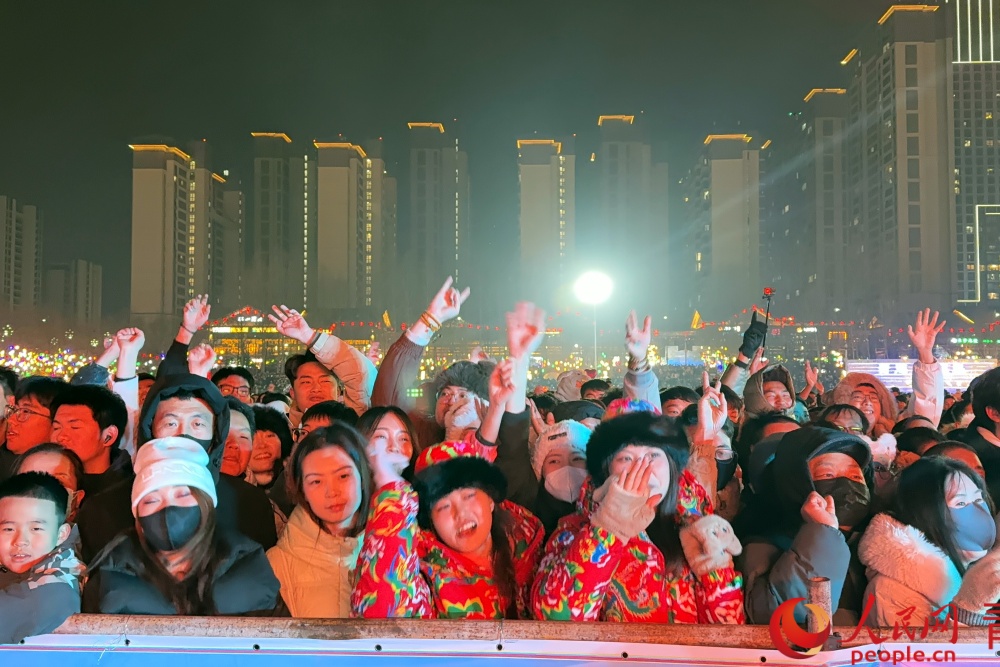 青海·青唐城第二届“冰雪烩”活动现场。人民网记者 况玉摄