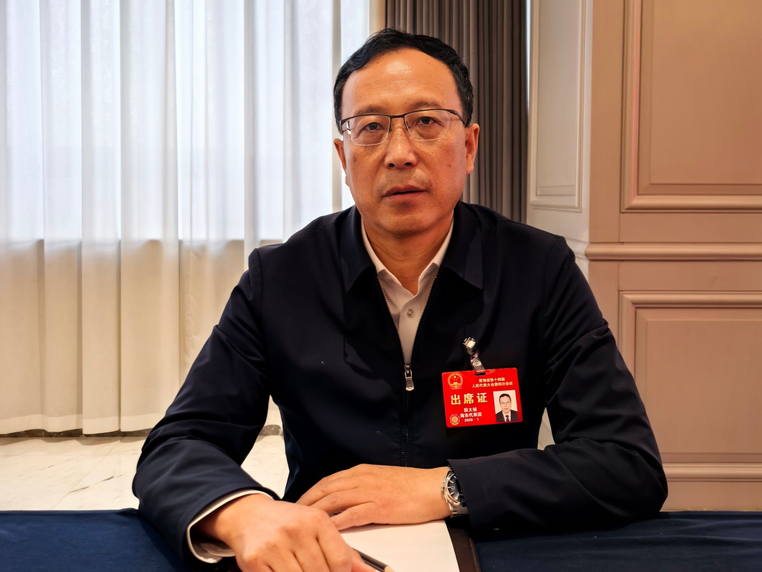 青海省人大代表段大禎。受訪者供圖