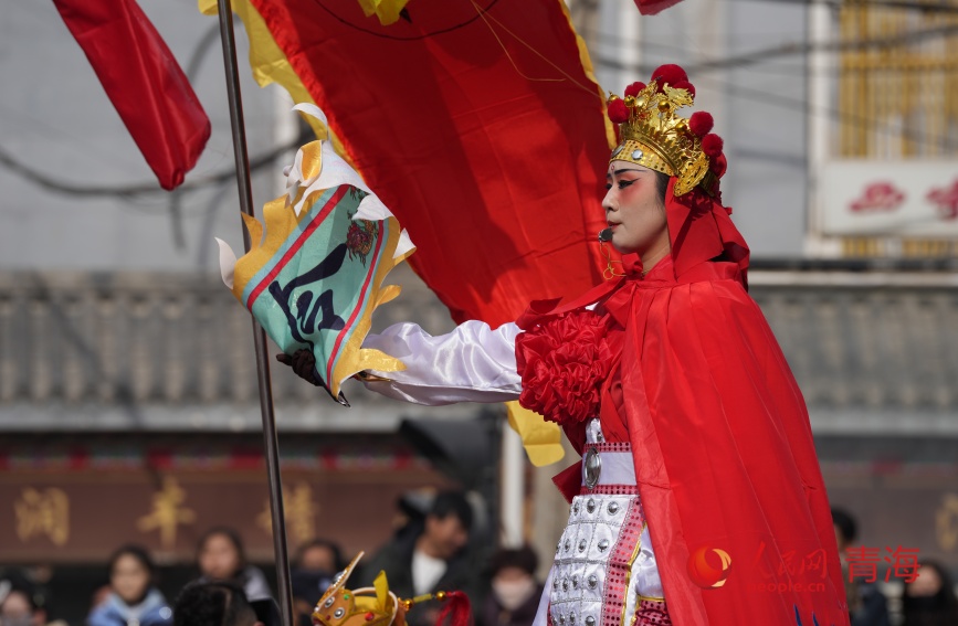 威風鑼鼓。人民網記者 甘海瓊攝