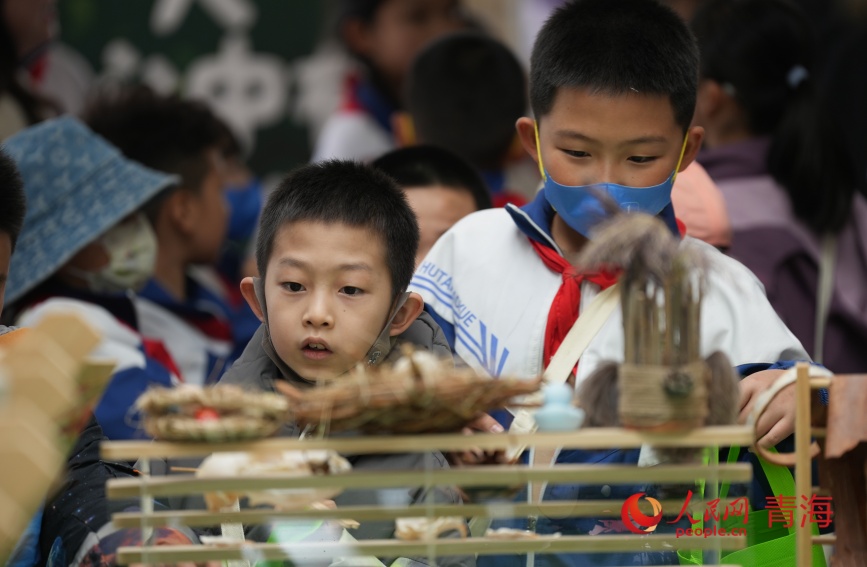 研学参观。人民网记者 甘海琼摄