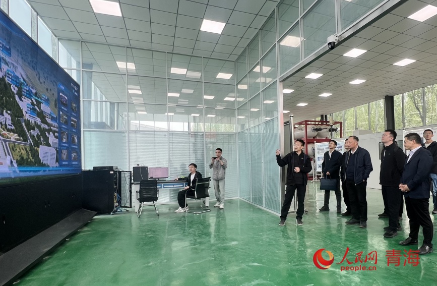院士专家在高校调研。人民网记者 甘海琼摄