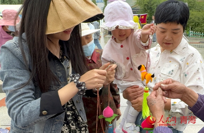 活动现场。实习生 马秀清摄