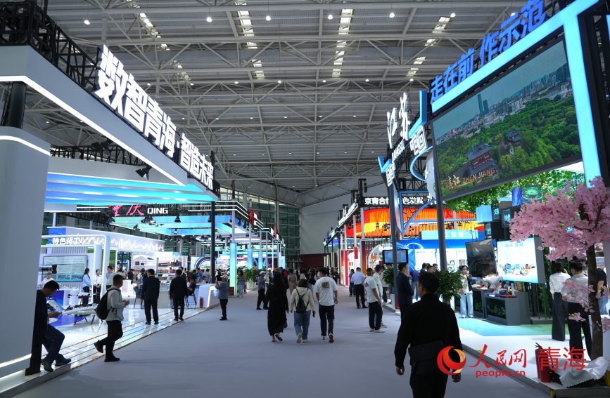 展会现场。人民网记者 甘海琼