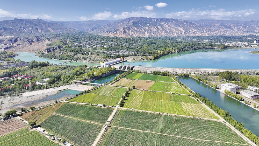 清清黄河 山水如画