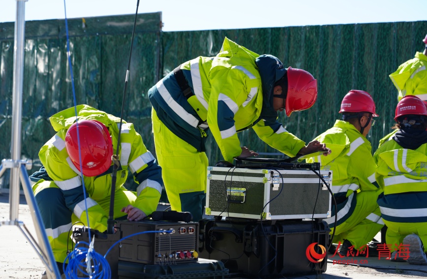 演练现场。人民网记者 甘海琼摄