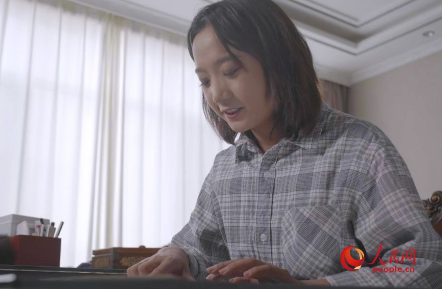 返鄉青年索南楊吉。人民網記者 唐宋攝
