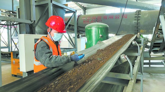 加工车间。青海日报记者 帕姆卓玛摄